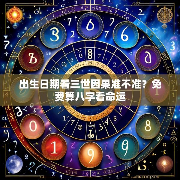 出生日期看三世因果準(zhǔn)不準(zhǔn)？免費(fèi)算八字看命運(yùn)