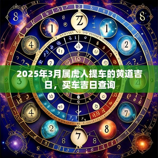 2025年3月屬虎人提車的黃道吉日，買車吉日查詢